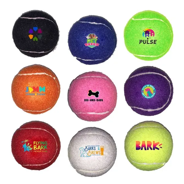 Full Color Pet Tennis Ball Toy - Full Color Pet Tennis Ball Toy - Image 0 of 9