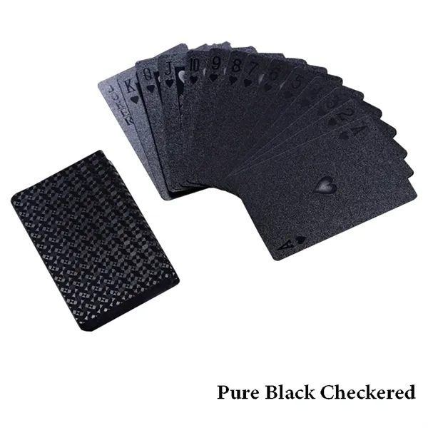Waterproof Poker Cards With Silver Foil - Waterproof Poker Cards With Silver Foil - Image 1 of 10