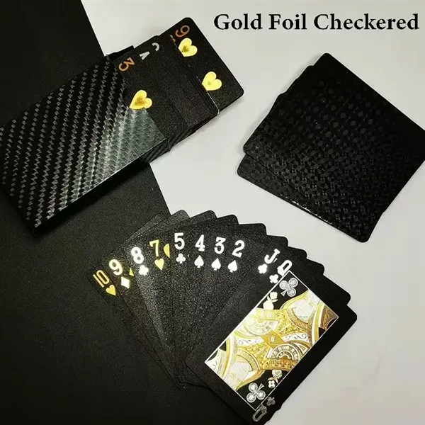 Waterproof Poker Cards With Silver Foil - Waterproof Poker Cards With Silver Foil - Image 7 of 10