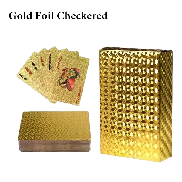 Waterproof Poker Cards With Silver Foil - Waterproof Poker Cards With Silver Foil - Image 9 of 10