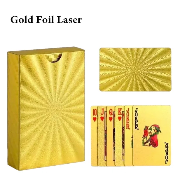 Waterproof Poker Cards With Silver Foil - Waterproof Poker Cards With Silver Foil - Image 10 of 10