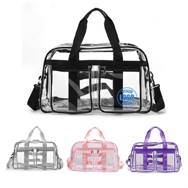 Large Clear Tote for Duffle Gym Transparent Bags - Large Clear Tote for Duffle Gym Transparent Bags - Image 0 of 6