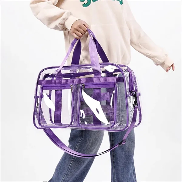 Large Clear Tote for Duffle Gym Transparent Bags - Large Clear Tote for Duffle Gym Transparent Bags - Image 2 of 6