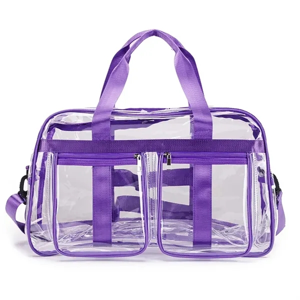Large Clear Tote for Duffle Gym Transparent Bags - Large Clear Tote for Duffle Gym Transparent Bags - Image 5 of 6