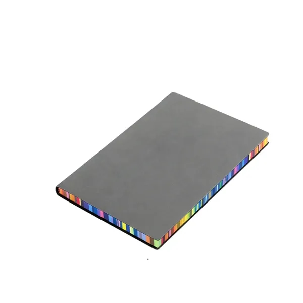 A5 Soft Cover Rainbow Edge Cute Notebook Simple Thick - A5 Soft Cover Rainbow Edge Cute Notebook Simple Thick - Image 7 of 12