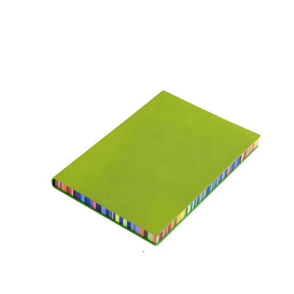 A5 Soft Cover Rainbow Edge Cute Notebook Simple Thick - A5 Soft Cover Rainbow Edge Cute Notebook Simple Thick - Image 10 of 12