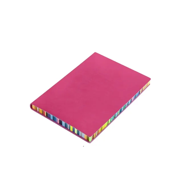 A5 Soft Cover Rainbow Edge Cute Notebook Simple Thick - A5 Soft Cover Rainbow Edge Cute Notebook Simple Thick - Image 12 of 12