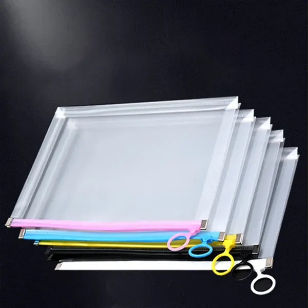 Transparent File Bag A4 Student Information Stationery - Transparent File Bag A4 Student Information Stationery - Image 2 of 3
