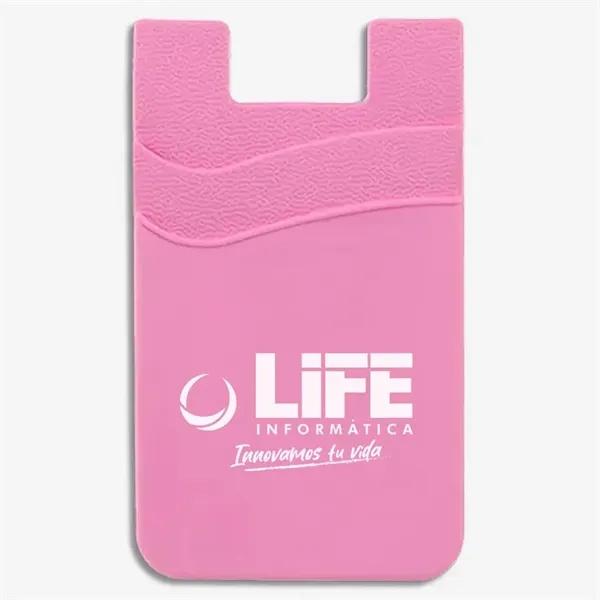 Silicone Phone Wallet Dual Card Holder - Silicone Phone Wallet Dual Card Holder - Image 5 of 5