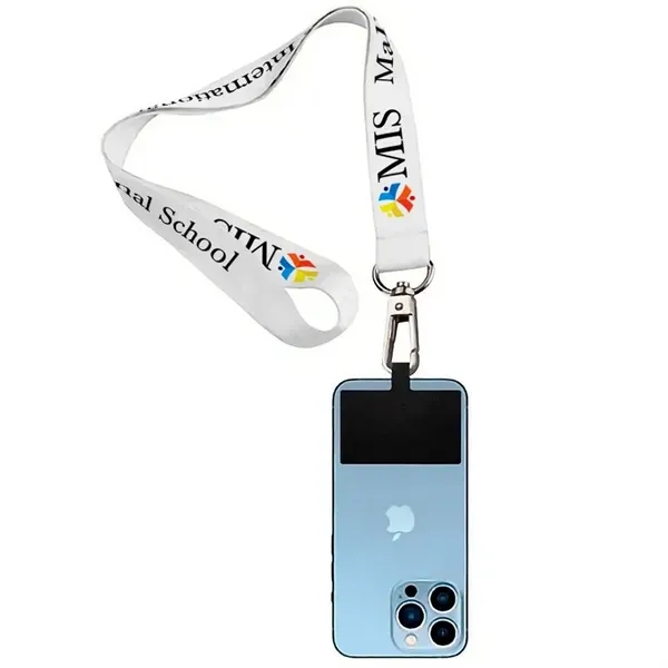 Lanyard & Blank Insert Phone Wallet - Lanyard & Blank Insert Phone Wallet - Image 5 of 5