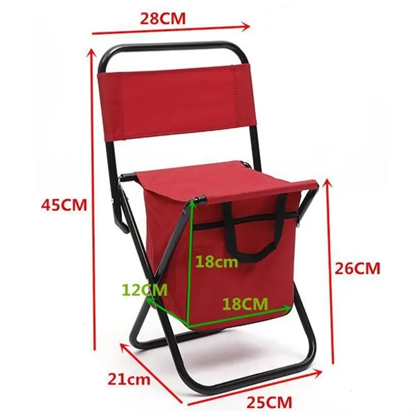 Versatile Folding Camping Chair with Storage Bag - Versatile Folding Camping Chair with Storage Bag - Image 1 of 4