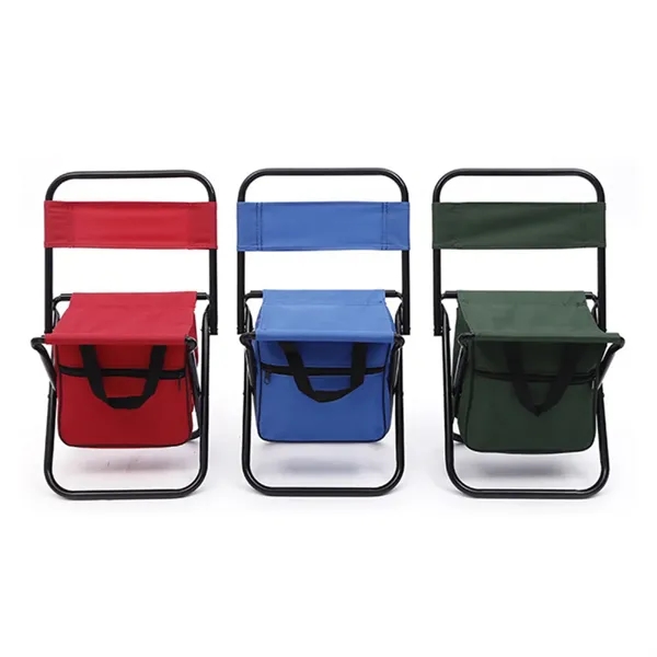 Versatile Folding Camping Chair with Storage Bag - Versatile Folding Camping Chair with Storage Bag - Image 2 of 4