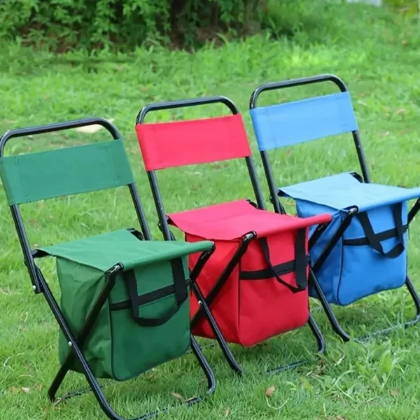 Versatile Folding Camping Chair with Storage Bag - Versatile Folding Camping Chair with Storage Bag - Image 3 of 4