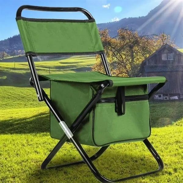 Versatile Folding Camping Chair with Storage Bag - Versatile Folding Camping Chair with Storage Bag - Image 4 of 4