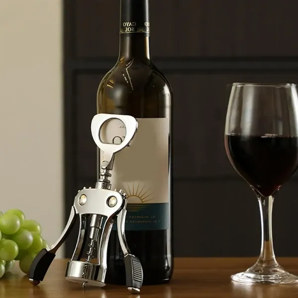 Premium Wing Corkscrew Wine Opener with Gift Box - Premium Wing Corkscrew Wine Opener with Gift Box - Image 3 of 4
