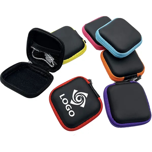 Square Earbuds Carrying Case - Square Earbuds Carrying Case - Image 0 of 1