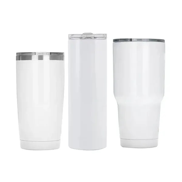 20oz. Sublimation Stainless Steel Insulated Tumbler - 20oz. Sublimation Stainless Steel Insulated Tumbler - Image 2 of 3