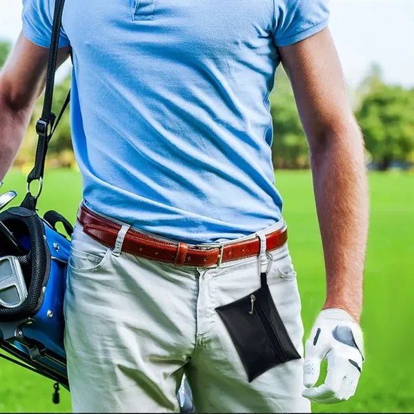 PU Golf Tee Organizer Pouch - PU Golf Tee Organizer Pouch - Image 3 of 3
