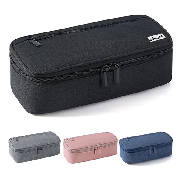 Canvas Pencil Case - Aesthetic Design & Large Capacity - Canvas Pencil Case - Aesthetic Design & Large Capacity - Image 0 of 6