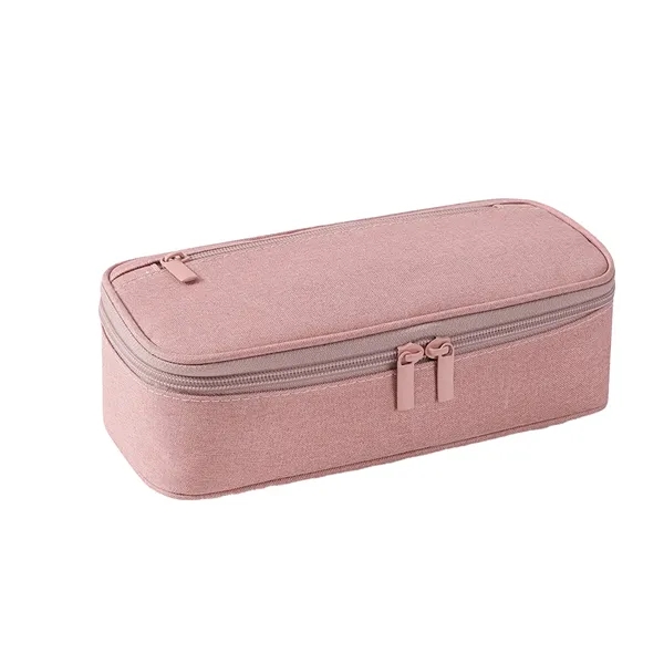 Canvas Pencil Case - Aesthetic Design & Large Capacity - Canvas Pencil Case - Aesthetic Design & Large Capacity - Image 2 of 6