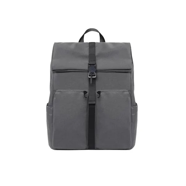 RPET Modern Flap Backpack - RPET Modern Flap Backpack - Image 2 of 3