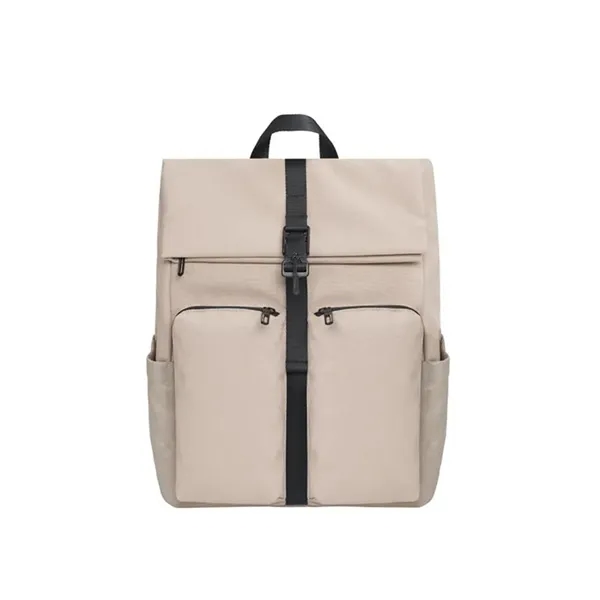RPET Modern Flap Backpack - RPET Modern Flap Backpack - Image 3 of 3