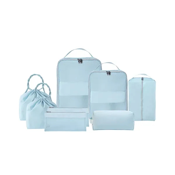RPET 8-Piece Packing Cube Set - RPET 8-Piece Packing Cube Set - Image 3 of 5