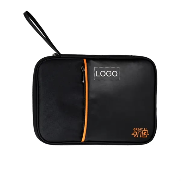Medium Leather Cable Organizer - Medium Leather Cable Organizer - Image 0 of 2