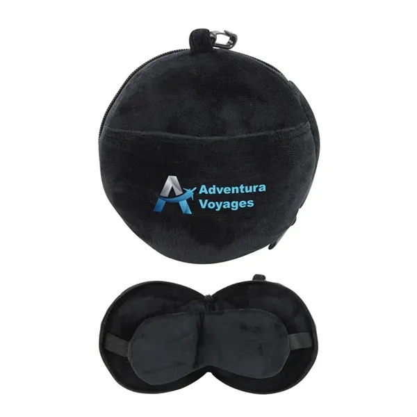 Journey Neck Pillow With Built-In Sleep Mask - Journey Neck Pillow With Built-In Sleep Mask - Image 1 of 2