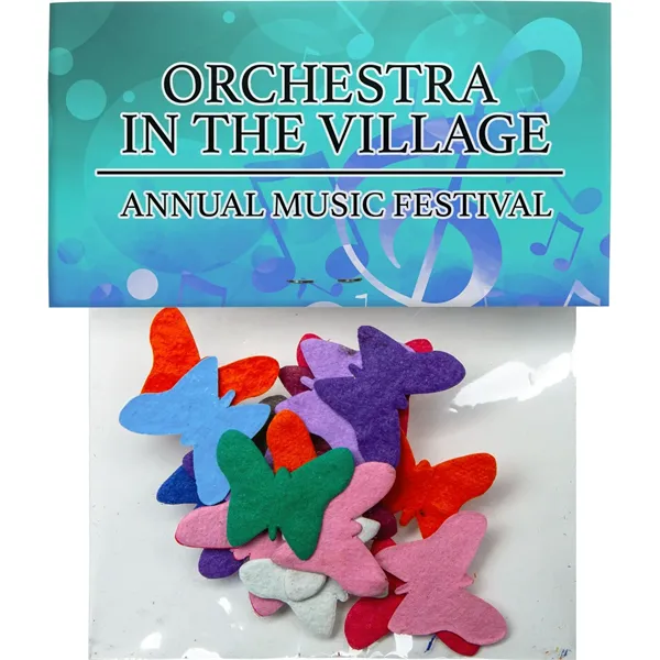 Shaped Seeded Paper Confetti Packet - Shaped Seeded Paper Confetti Packet - Image 0 of 2