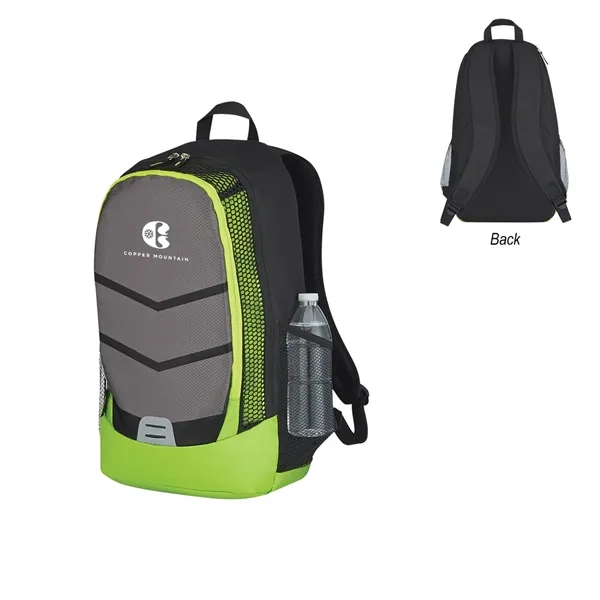 Diamond Lattice Accent Laptop Backpack - Diamond Lattice Accent Laptop Backpack - Image 0 of 3