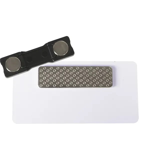 PVC Name Badge with Magnetic Backing - PVC Name Badge with Magnetic Backing - Image 1 of 1