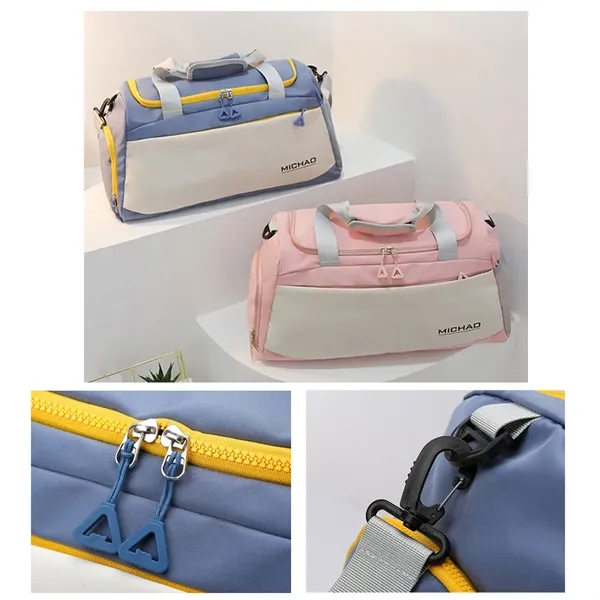 Travel Gym Duffle Bags For Sports Workout Men Women Carry On - Travel Gym Duffle Bags For Sports Workout Men Women Carry On - Image 3 of 4