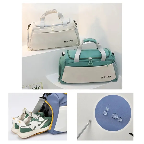 Travel Gym Duffle Bags For Sports Workout Men Women Carry On - Travel Gym Duffle Bags For Sports Workout Men Women Carry On - Image 4 of 4