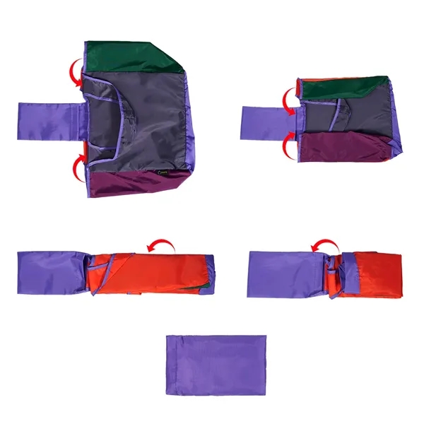 10.63 inch  polyester folding bag - 10.63 inch  polyester folding bag - Image 1 of 9