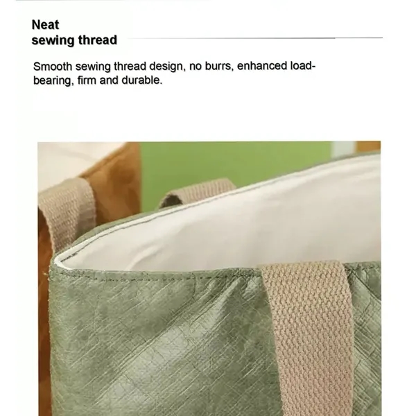 Large Eco Reusable Shopping Tote Bags For Groceries Foldable - Large Eco Reusable Shopping Tote Bags For Groceries Foldable - Image 3 of 4