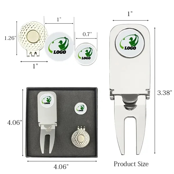 Golf Cigar Holder Divot Tool Gift Set - Golf Cigar Holder Divot Tool Gift Set - Image 2 of 12