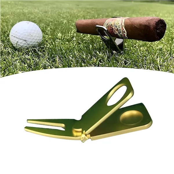 Golf Cigar Holder Divot Tool Gift Set - Golf Cigar Holder Divot Tool Gift Set - Image 12 of 12