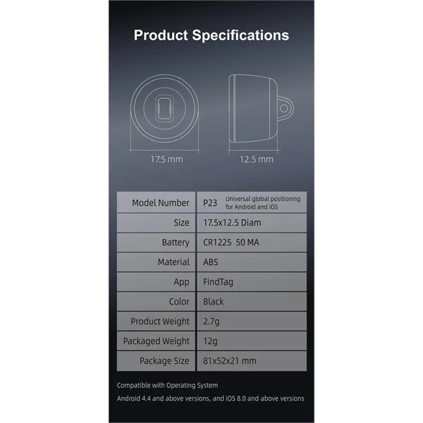 Smart Bluetooth Tracker Item Finder - Smart Bluetooth Tracker Item Finder - Image 5 of 8