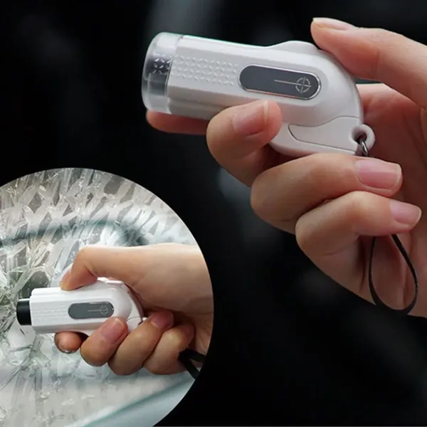 Glass Window Breaker Seatbelt Cutter Keychain - Glass Window Breaker Seatbelt Cutter Keychain - Image 2 of 2