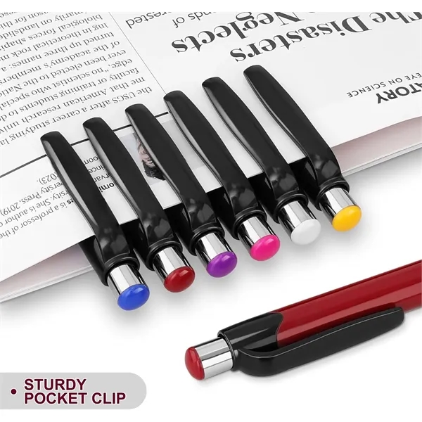 1mm Ballpoint Black Medium Point Ink bulk Smooth Pens - 1mm Ballpoint Black Medium Point Ink bulk Smooth Pens - Image 3 of 5
