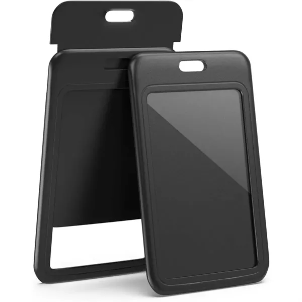 Sliding Vertical Business Exhibition ID Card Holder Lanyard - Sliding Vertical Business Exhibition ID Card Holder Lanyard - Image 8 of 9