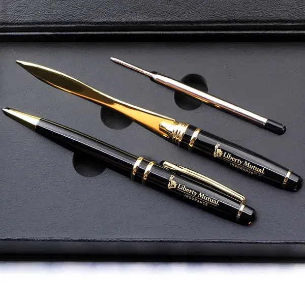SOTANIA® Executive Ballpoint Pen & Letter Opener Set - SOTANIA® Executive Ballpoint Pen & Letter Opener Set - Image 0 of 6