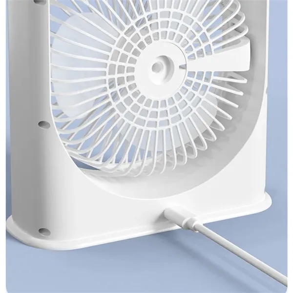 Portable Air Conditioner Fan Misting Humidifier Rechargeable - Portable Air Conditioner Fan Misting Humidifier Rechargeable - Image 5 of 6