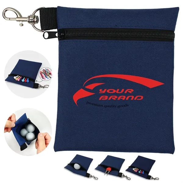 Golf Cleats Ball Tee Fork Tool Waist Bag Accessories - Golf Cleats Ball Tee Fork Tool Waist Bag Accessories - Image 0 of 8