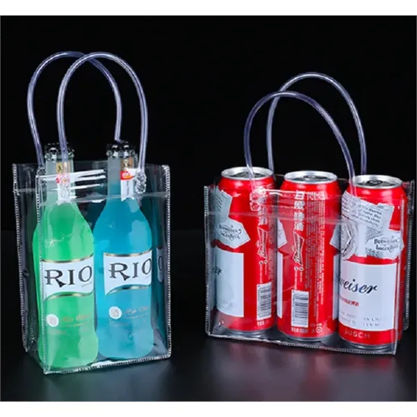 Transparent Pvc Bags with Handle Clear Display Totes - Transparent Pvc Bags with Handle Clear Display Totes - Image 3 of 4