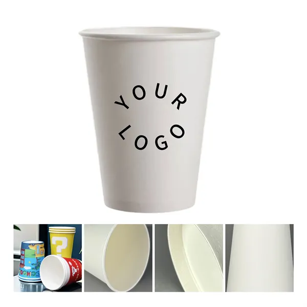 Leak-Proof 12 oz Paper Cups - Leak-Proof 12 oz Paper Cups - Image 0 of 3