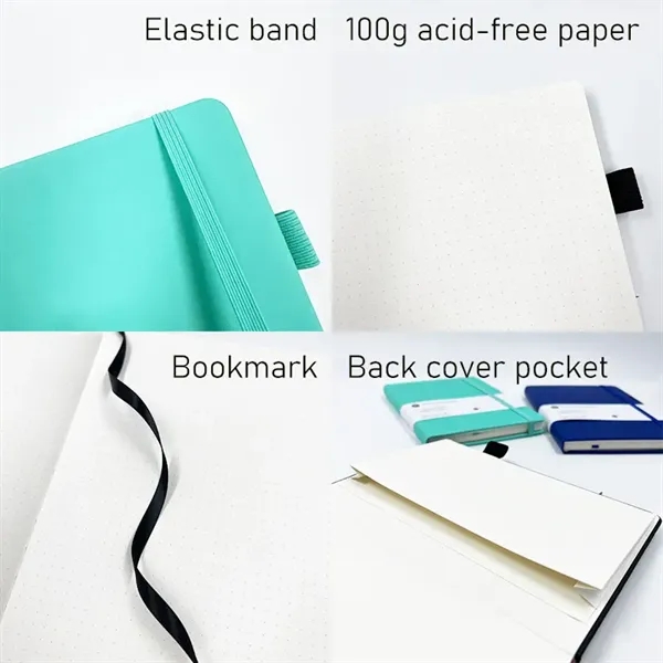 Journal Notebook with band and Pen Loop - Journal Notebook with band and Pen Loop - Image 2 of 4