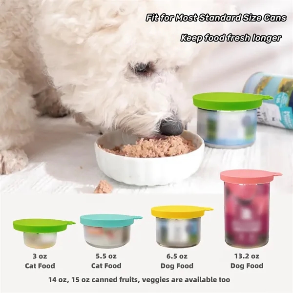 Universal Pet Can Lid with spoon set - Universal Pet Can Lid with spoon set - Image 3 of 5