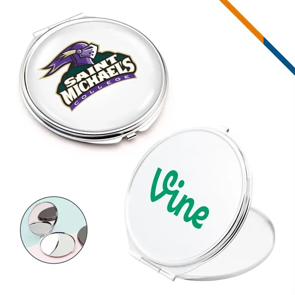 Zanita Round Shape Compact Makeup Mirror - Zanita Round Shape Compact Makeup Mirror - Image 0 of 3